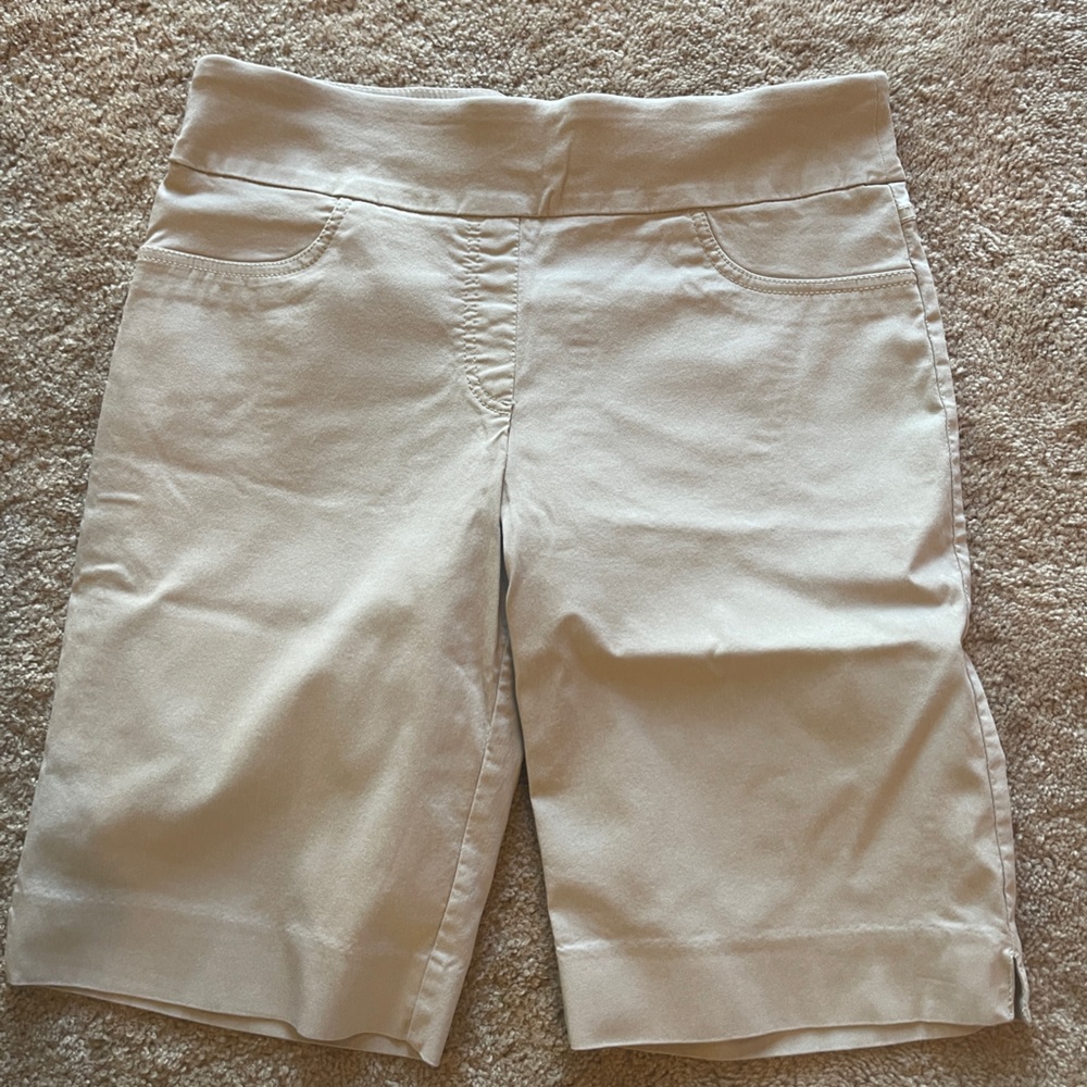 Ruby Rd. Women's Tan Bermuda Shorts